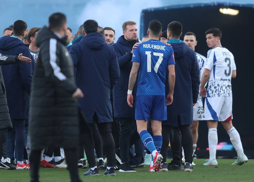 Zagreb: Utakmica Dinama i Hajduka u 24. kolu Prve HNL