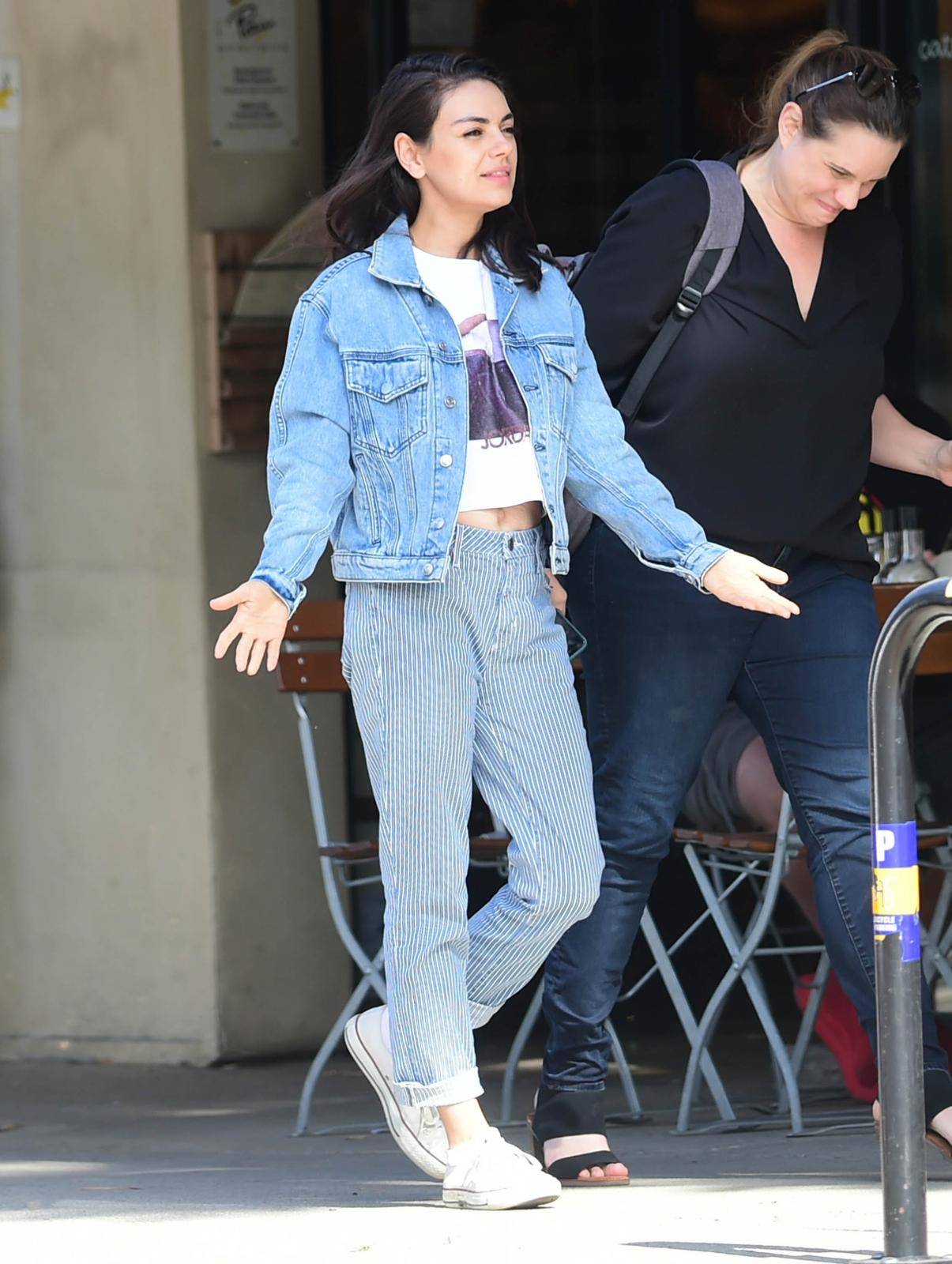 Mila Kunis is spotted in Los Angeles - USA