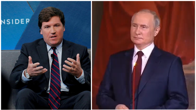 Putin je dao intervju Tuckeru Carlsonu, emitirat će ga u ponoć