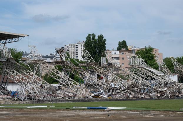 Što je ostalo od stadiona i tribine u Kranjčevićevoj