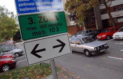 Za parkiranje u Zagrebu se uvode skupe dnevne karte