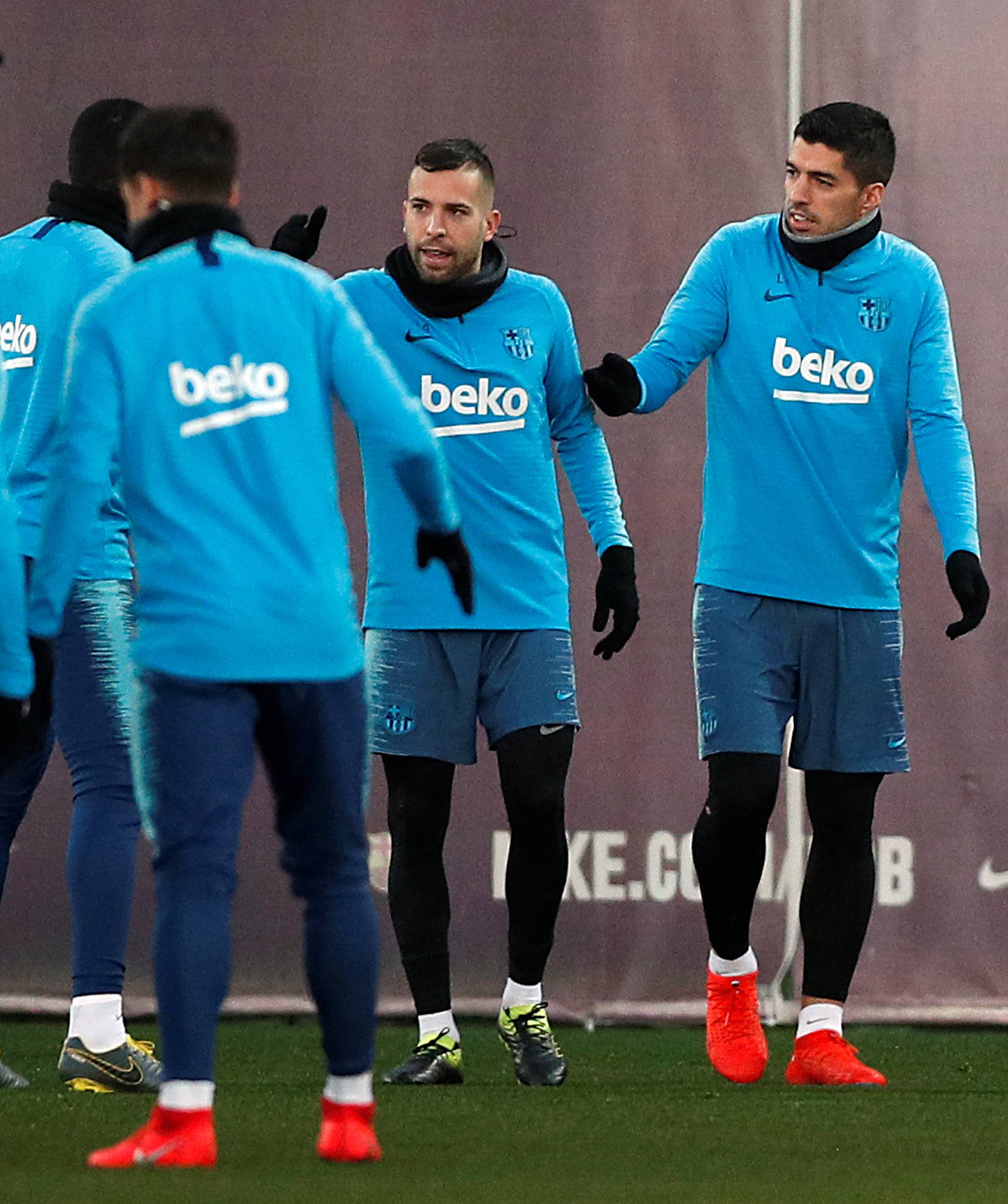 Copa del Rey - FC Barcelona Training