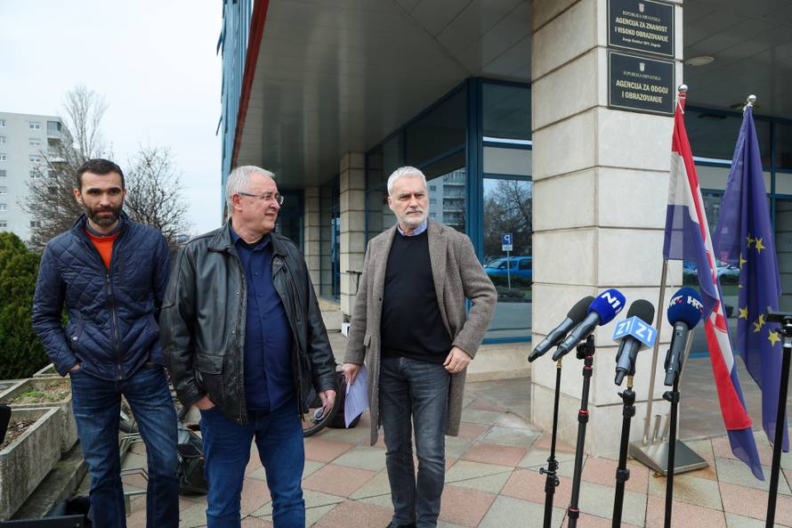 Zagreb: Tri obrazovna sindikata održala su konferenciju za medije
