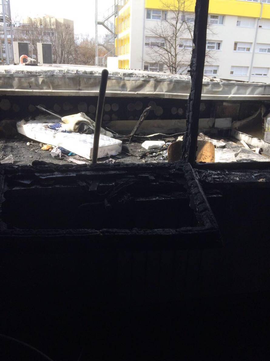 Požar na Cvjetnom: 'Uspaničio sam se, svi su vikali i bježali'