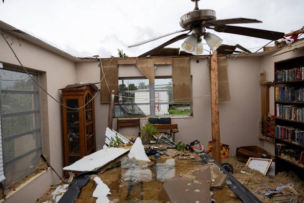 Hurricane Milton approaches Fort Myers, Florida