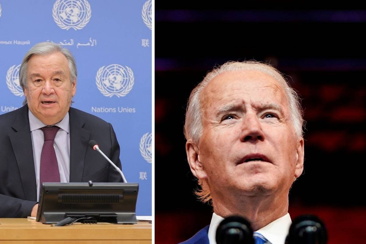 Biden i Guterres o pandemiji i klimatskim promjenama