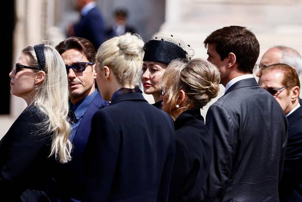 FILE PHOTO: Funeral of former Italian Prime Minister Silvio Berlusconi at the Duomo Cathedral, in Milan