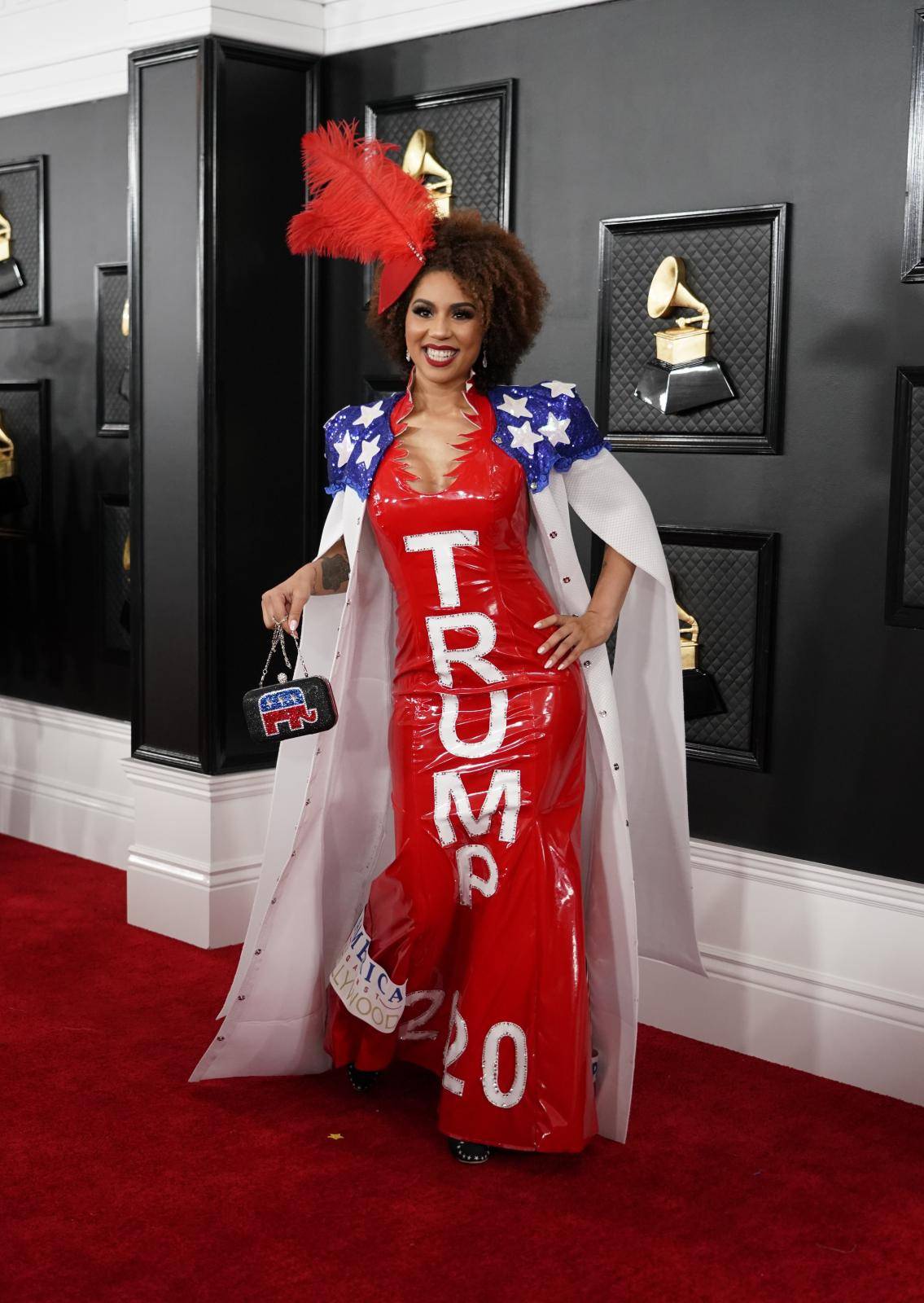 62nd Grammy Awards – Arrivals – Los Angeles, California, U.S., January 26, 2020 - Joy Villa