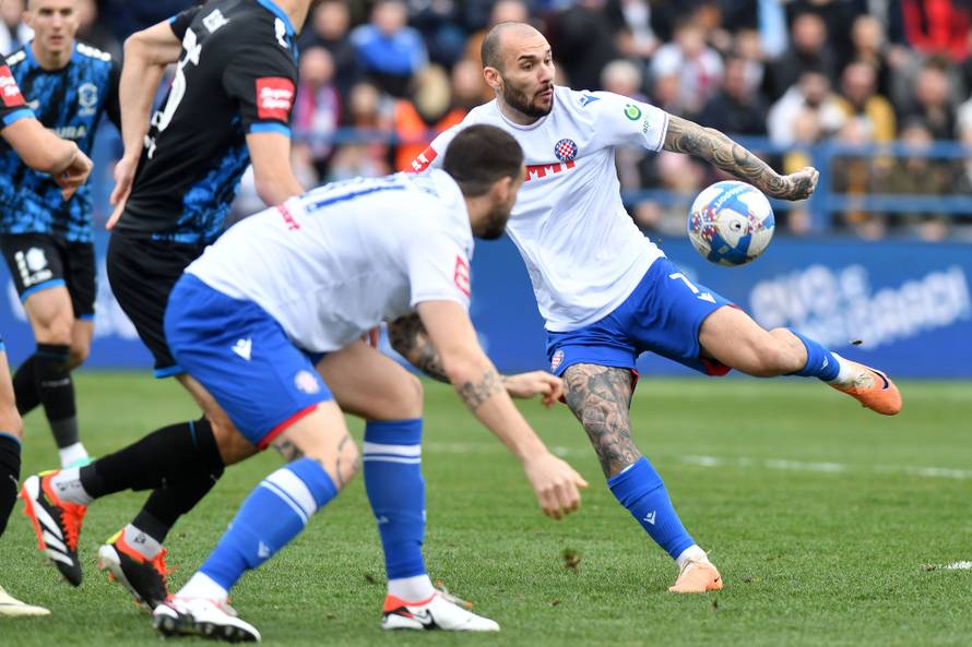 Varaždin: Utakmica NK Varaždina i Hajduka u 24. kolu SuperSport HNL-a