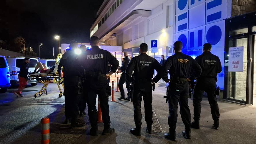 Požar u splitskom zatvoru, zatvorenici dolaze na hitni prijem u Firule 