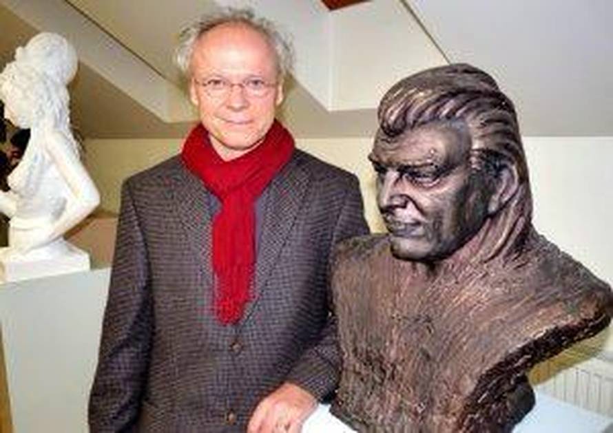 Danju je kipar, a noću bubnjar! Boris Leiner: 'Volim portrete jer je upravo na licu ispisan život'