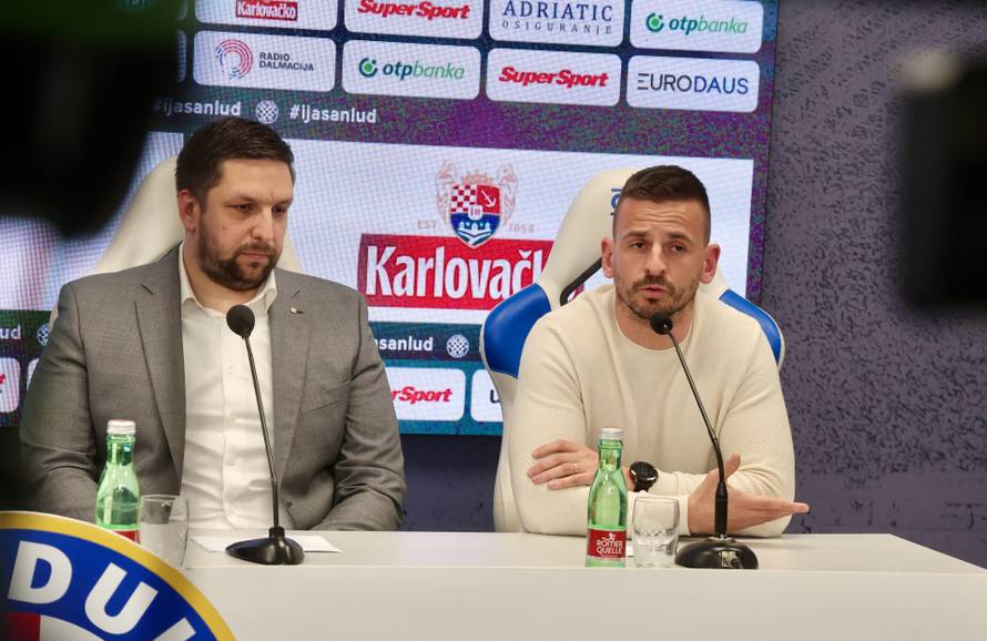 Split: Konferencija za medije u Hajduku