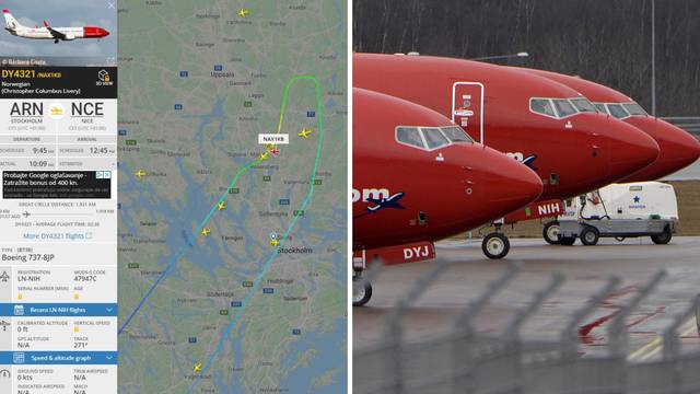 Bomba u avionu? 169 putnika evakuirano, sletjeli u Švedsku