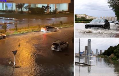VIDEO Oluja izaziva kaos: U Dubaiju i Bahreinu potopljene ceste, padala i snažna tuča