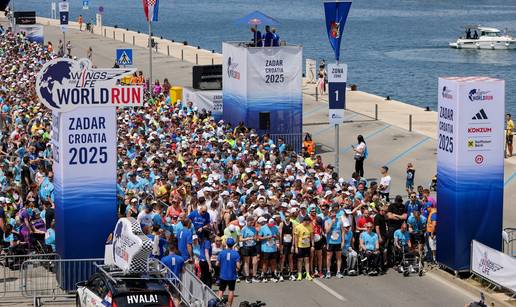 FOTO Wings for Life u Zadru: Na utrci sudjelovalo 10.000 trkača