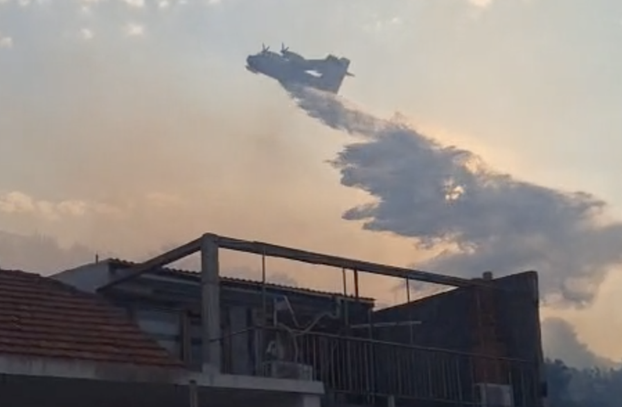 FOTO Ovo je mjesto velikog požara kod Krila Jesenice, gasi ga preko stotinu vatrogasaca