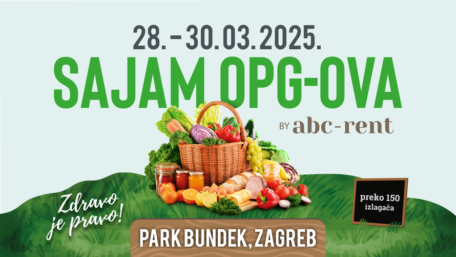 Proizvodi domaćih OPG-ova ponovno na Bundeku od 28.do 30. ožujka