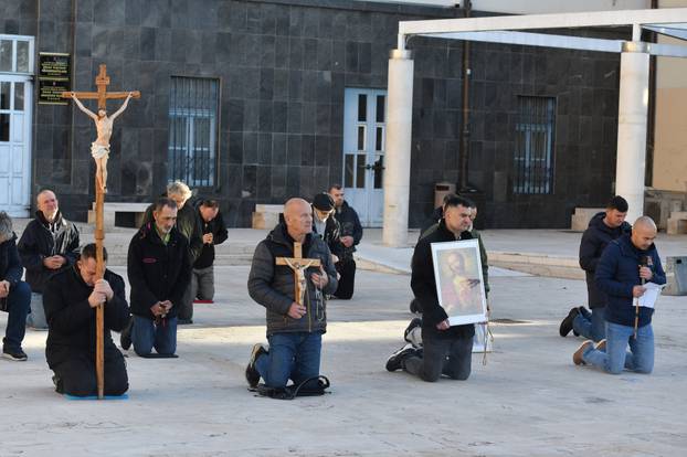 Šibenik: Muška molitva krunice svake prve subote u mjesecu