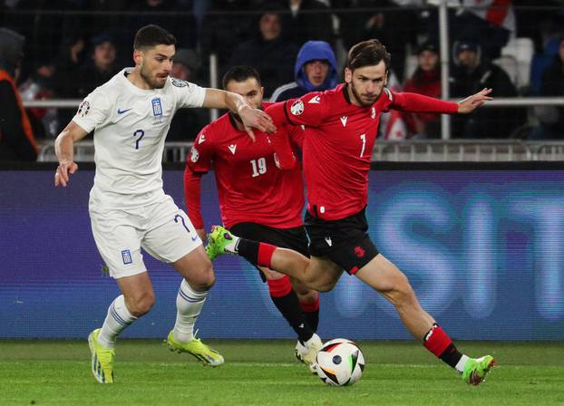 Euro 2024 Qualifier - Play-off - Georgia v Greece