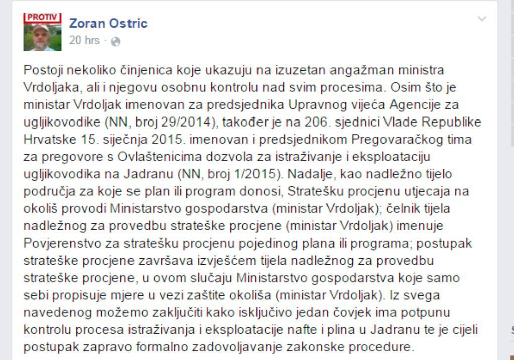 Zoran Oštrić/Facebook