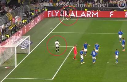 VIDEO Obrana Talijana ostala na spavanju: Nijemci brzo izveli korner i zabili nevjerojatan gol!