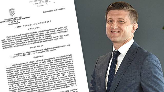 Bivši ministar Marić pobijedio na sudu: Nije bio u sukobu interesa kada je ljetovao...