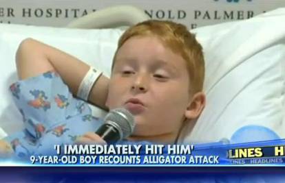 Za uspomenu ima zub: Dječak (9) je preživio napad aligatora