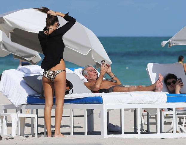 Roberto Cavalli & Lina Nilson Enjoy Miami Beach
