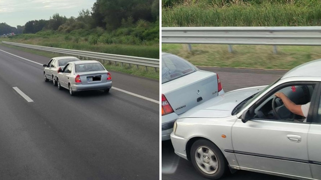 FOTO 'Svašta sam vidio, ali ovo nikad!' Pokvario mu se auto na A3, a onda mu je stigla pomoć!