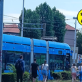 FOTO NOVI ZASTOJ 'Tramvaj je ostao bez struje na Dr&zcaron;i&cacute;evoj!'