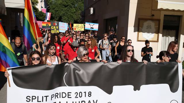 Nije bilo incidenata: Održan je osmi po redu "Split Pride"