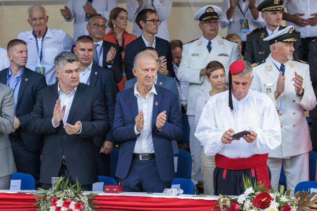 Visoki uzvanici na 307. Sinjskoj alci