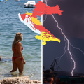 Danas se 'pr&zcaron;imo' na gotovo 40 &deg;C, a onda sti&zcaron;e velika promjena vremena uz jako nevrijeme!