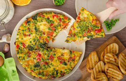 Napravite omlet na talijanski, španjolski ili francuski način