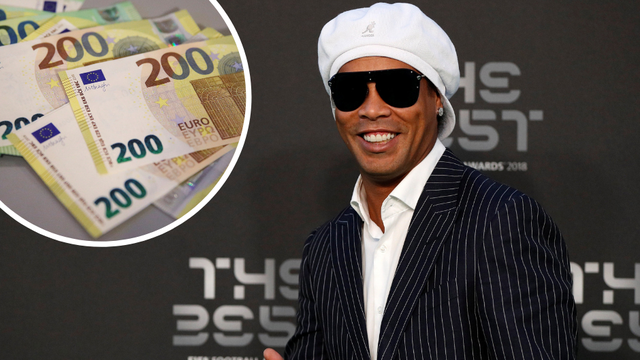 Ronaldinho je dužan k'o Grčka, spas od kraha potražio u Srbiji