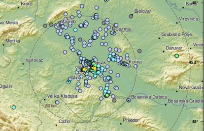 Potres jačine 3,0 zatresao Baniju: 'Sve se treslo barem 10 sekundi. Da ne zaboravimo...'