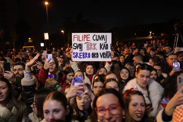 Rijeka: Do?ek srebrnih Tina Lu?ina, Filipa Glavaša i Valtera Matoševi?a