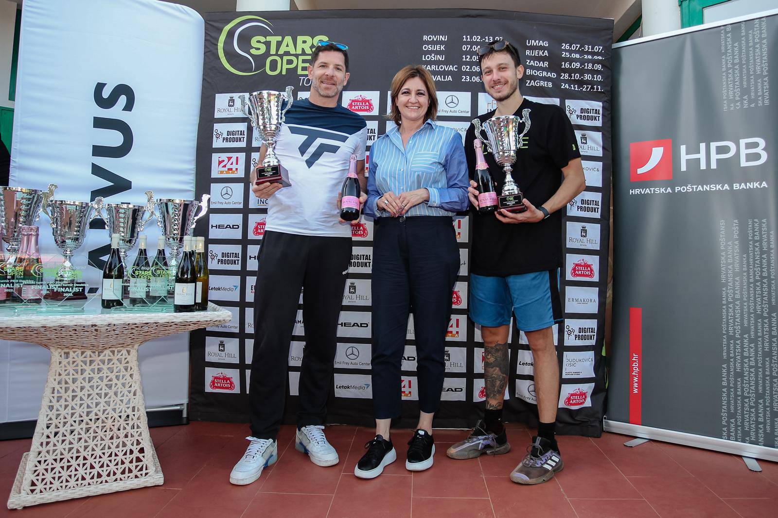 Biograd na moru: Stars Open Tour, finale i dodjela pehara