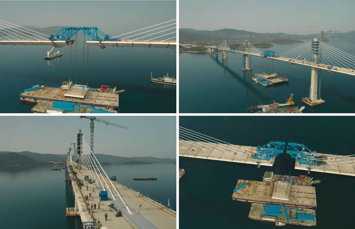 Pogledajte video: Kako su tekle pripreme za spajanje mosta