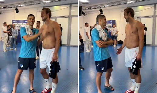 VIDEO Kramarić i Harry Kane razmijenili dresove: 'Veliko mi je zadovoljstvo, sve najbolje'