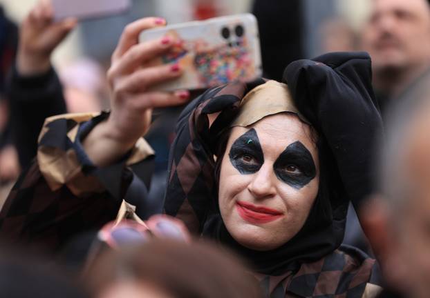 Samobor: Dječja povorka u sklopu 200. obljetnice Samoborskog fašnika