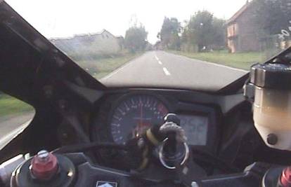 Divljak na motociklu Požegom jurio 280 km/h