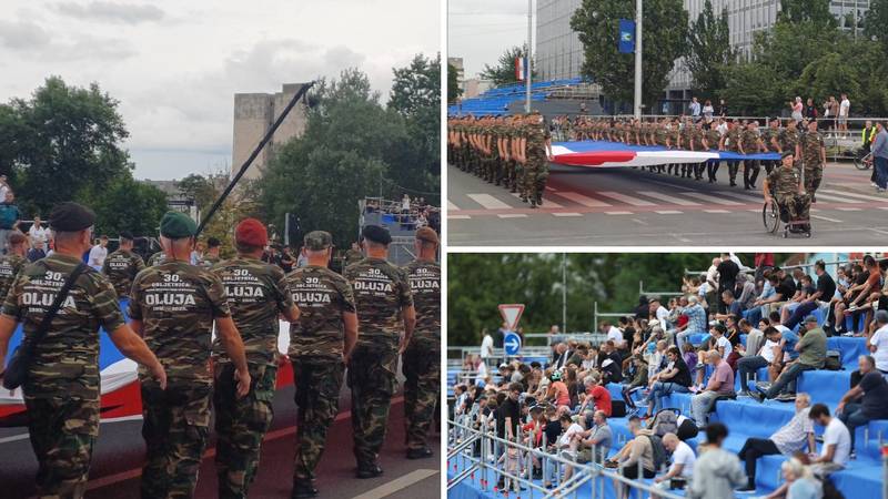 Generalna proba vojaškega mimohoda v Zagrebu uspešna, letalski del preložen