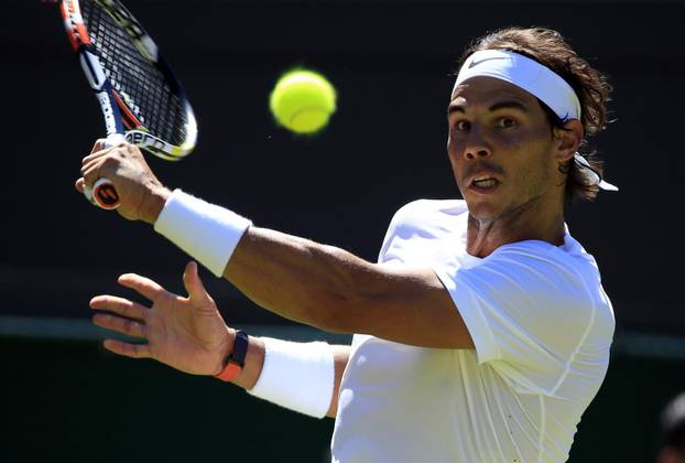 London: Wimbledon 2015, Rafael Nadal - Thomaz Bellucci 