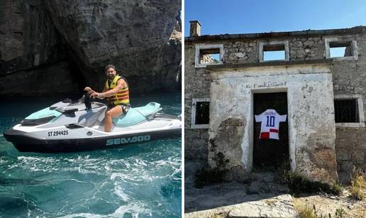 FOTO Gvardiolovo vruće ljeto: Posjetio Modrićevu rodnu kuću, vozio jet-ski i partijao na Braču
