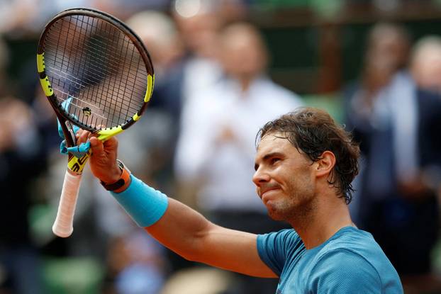 FILE PHOTO: Tennis - French Open - Roland Garros - Rafael Nadal of Spain vs Facundo Bagnis of Argentina
