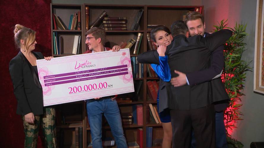 Karlo i Helena prvi pobjednici showa: Osvojili 200.000 kuna