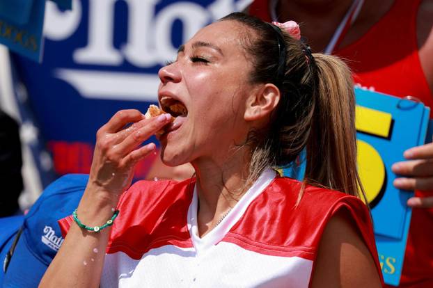 2023 Nathan's Hot Dog Eating Contest in New York