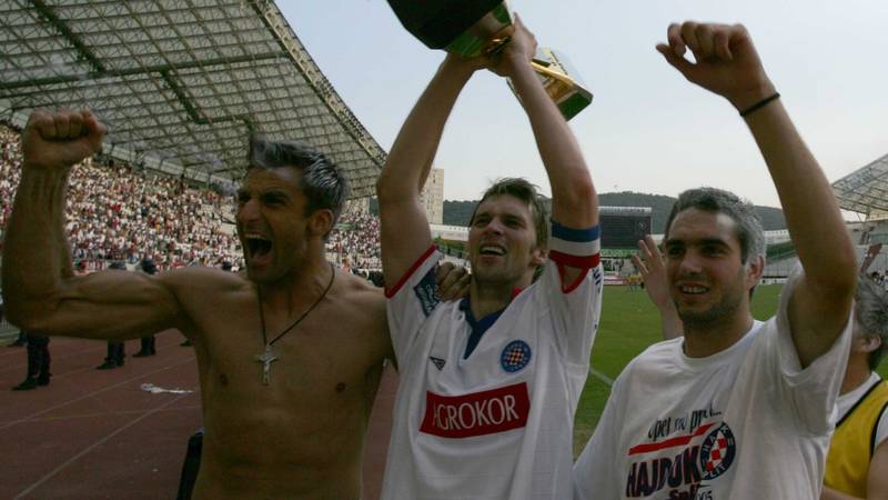 FOTO Ovako je Hajduk proslavio posljednji naslov prvaka 2005.
