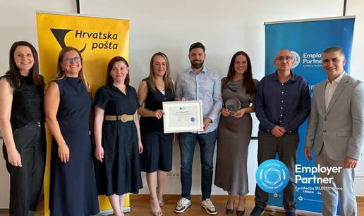 Hrvatska po&scaron;ta je preuzela Employer Partner certifikat i nastavlja razvijati HR sustav